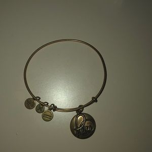 Alex and Ani love bracelet